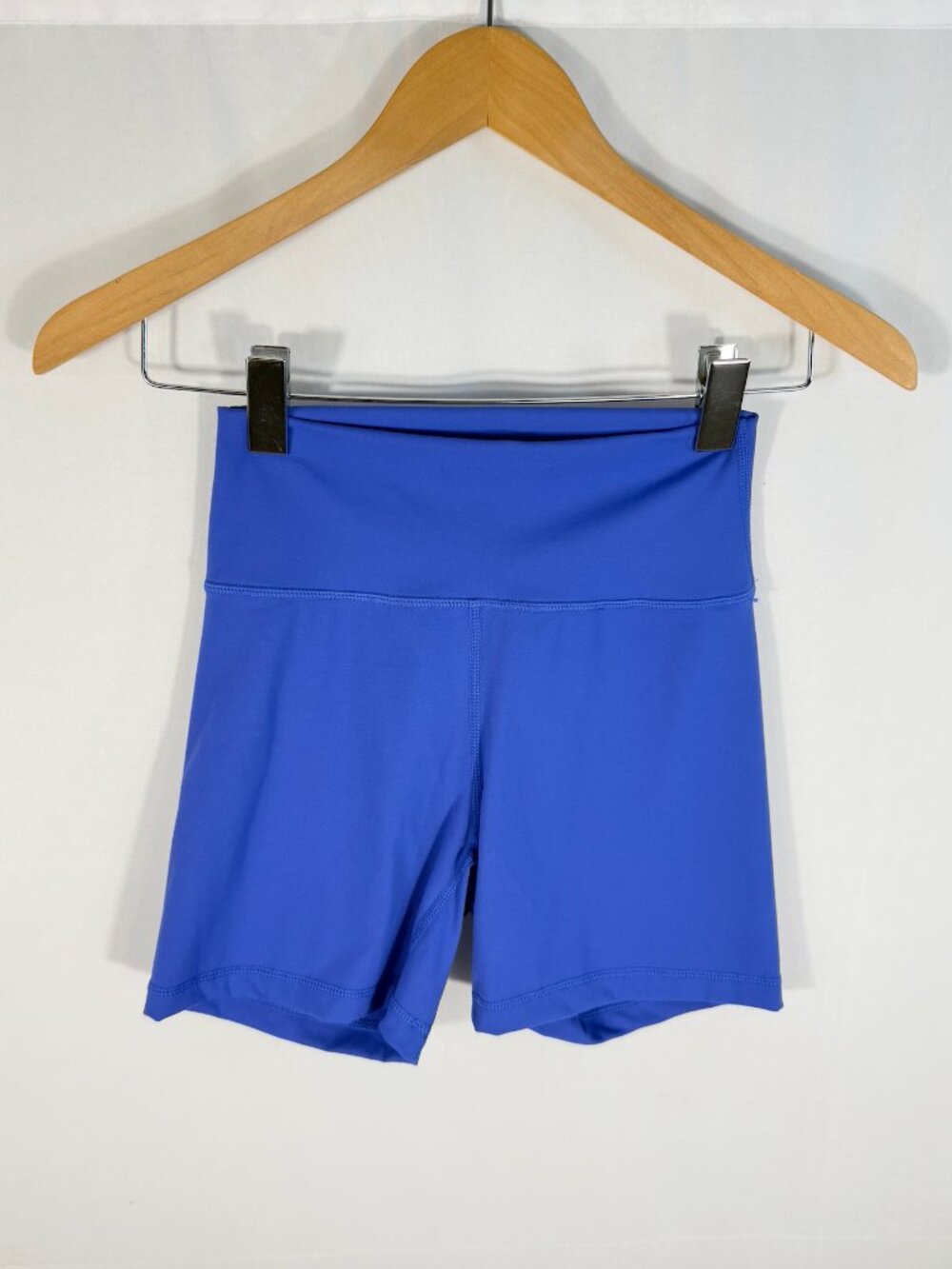 WILO Women's Athletic Shorts Set - Royal Blue - Picture 3 of 8